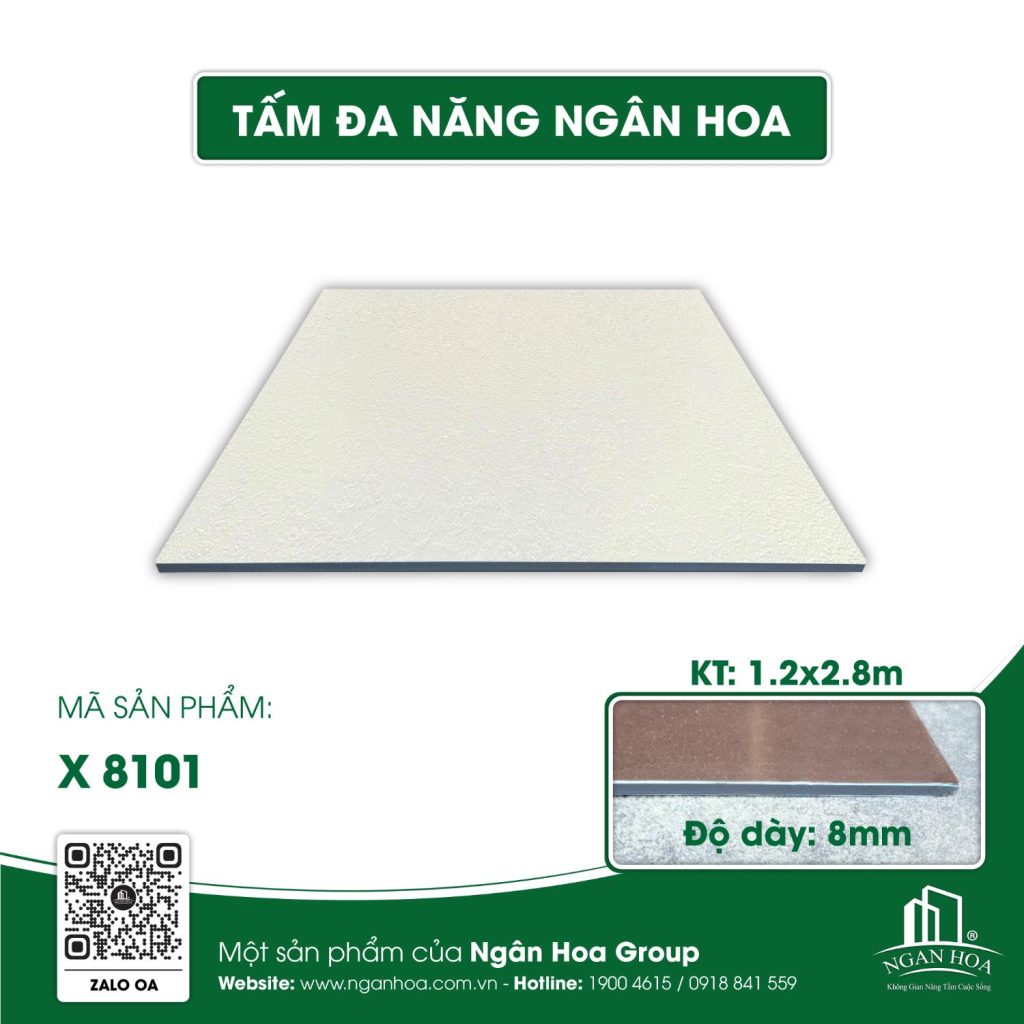 Tấm đa năng Ngân Hoa X 8101