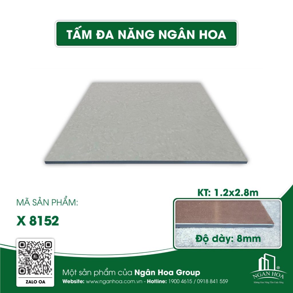 Tấm đa năng Ngân Hoa X 8152