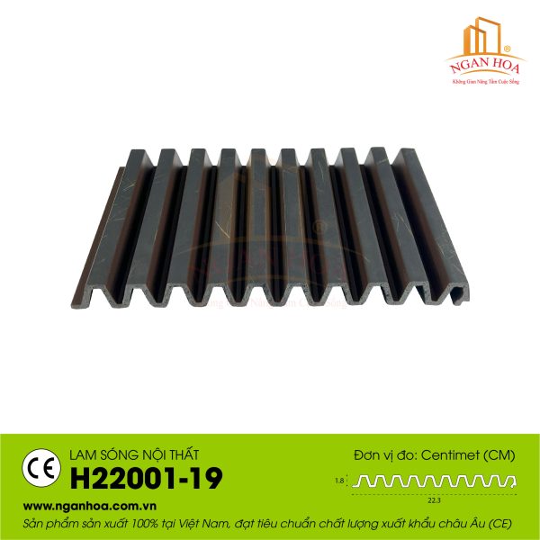 Tấm ốp lam sóng H22001-19