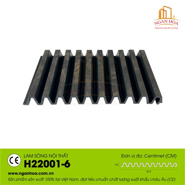 Tấm ốp lam sóng H22001-6