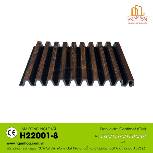 Tấm ốp lam sóng H22001-8
