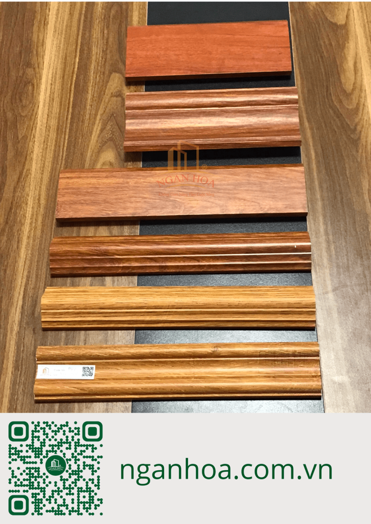 Mẫu phào chỉ nhựa PVC