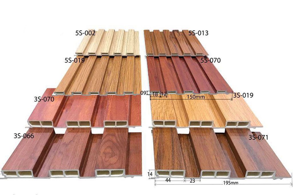 Tấm ốp lam sóng PVC