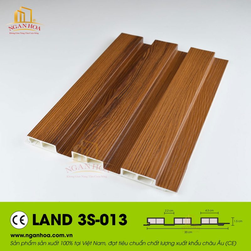 Lam nhựa ốp tường LAND-3S-013