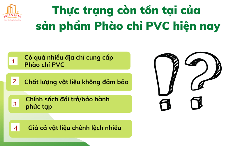 Thực trạng còn tồn tại của sản phẩm Phào chỉ PVC hiện nay