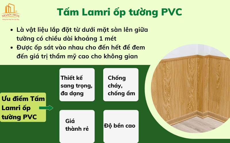 Tấm Lamri ốp tường PVC là gì? Có những ưu điểm nổi bật nào?
