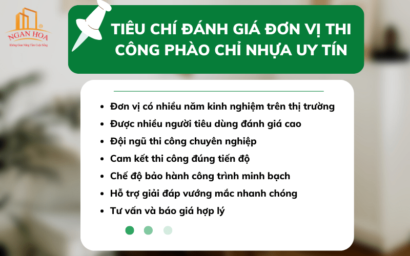 Nên chọn đơn vị thi công Phào chỉ nhựa nào tại Việt Nam?