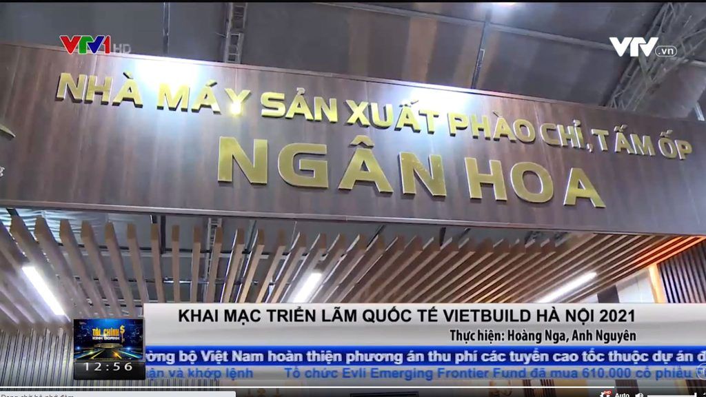 Ngân Hoa trên sóng truyền hình VTV1