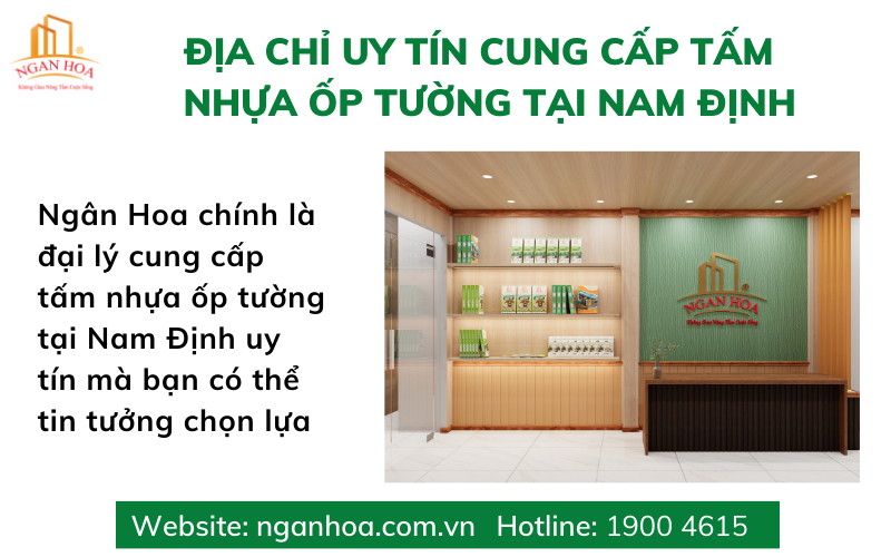 Địa chỉ uy tín cung cấp tấm nhựa ốp tường tại Nam Định 