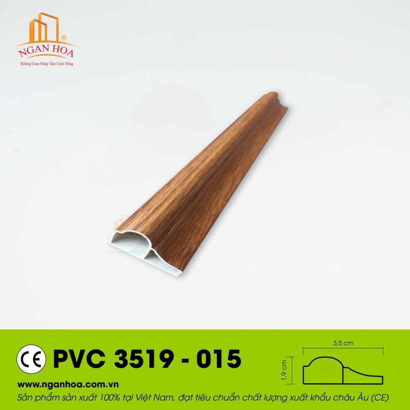 Mẫu phào chỉ nhựa PVC 3519 - 015