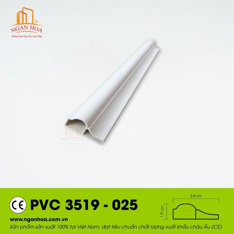 Mẫu phào chỉ nhựa PVC 3519-025