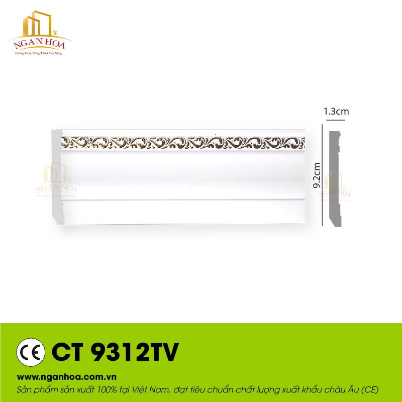 Mẫu phào PS Ct 9312TV