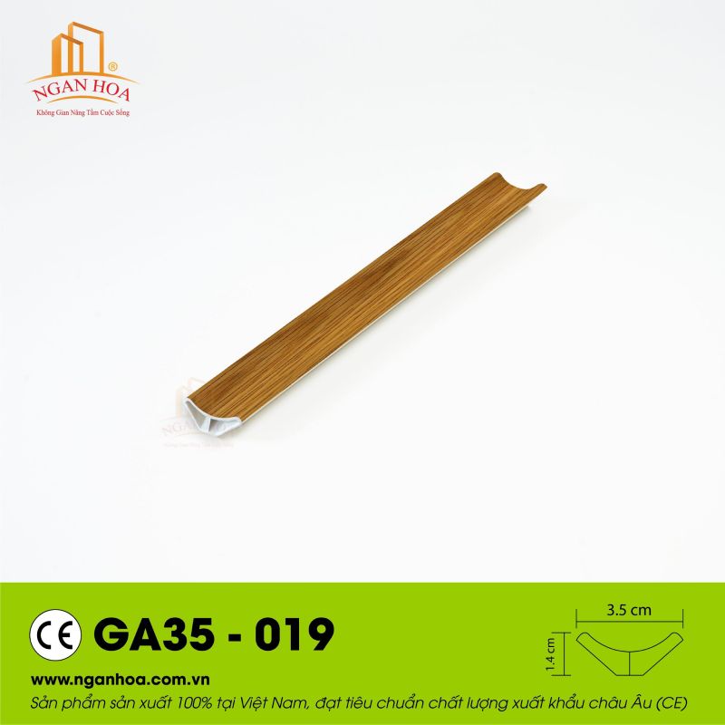 Mẫu phào PVC GA35-019