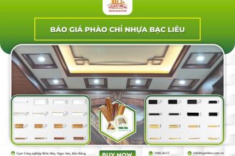 Phào chỉ nhựa Bạc Liêu