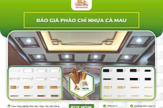 Phào chỉ nhựa Cà Mau