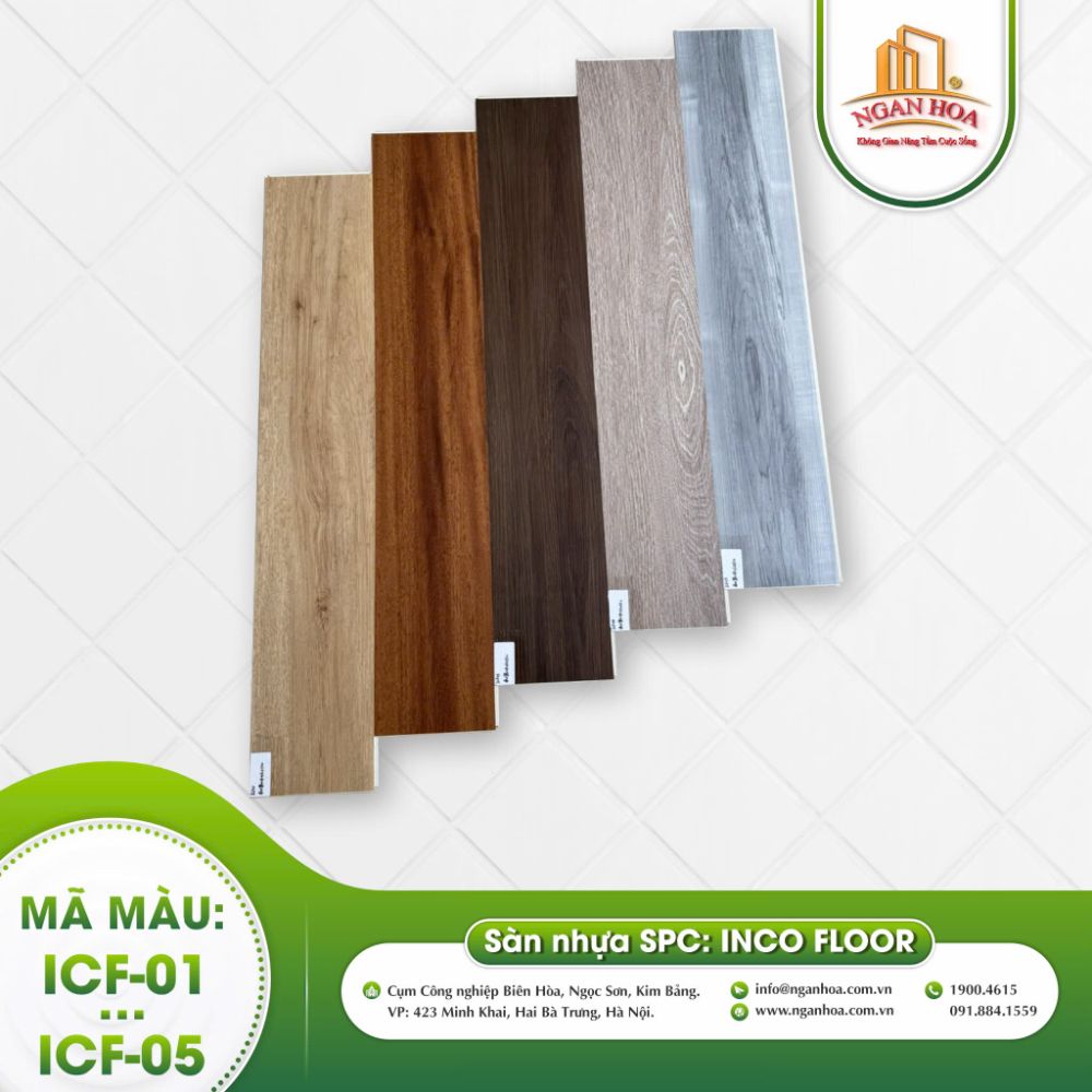 Sàn nhựa SPC: INCO FLOOR 1-5