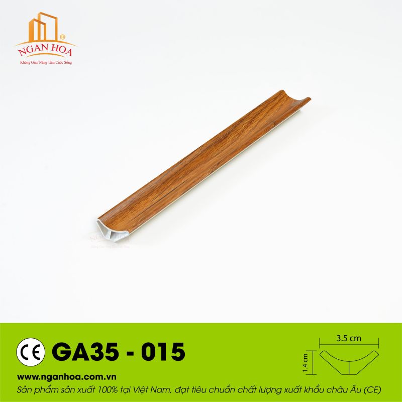 Sản phẩm phào chỉ PVC GA35-015