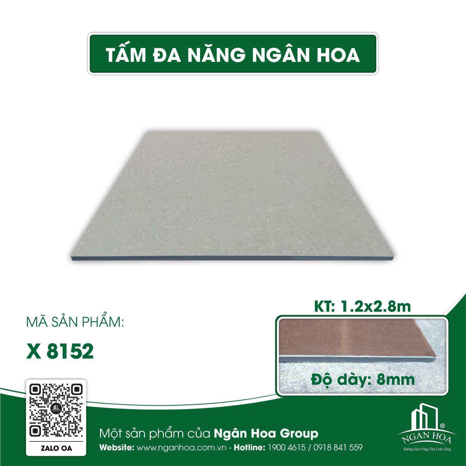 Tấm đa năng Ngân Hoa X 8152