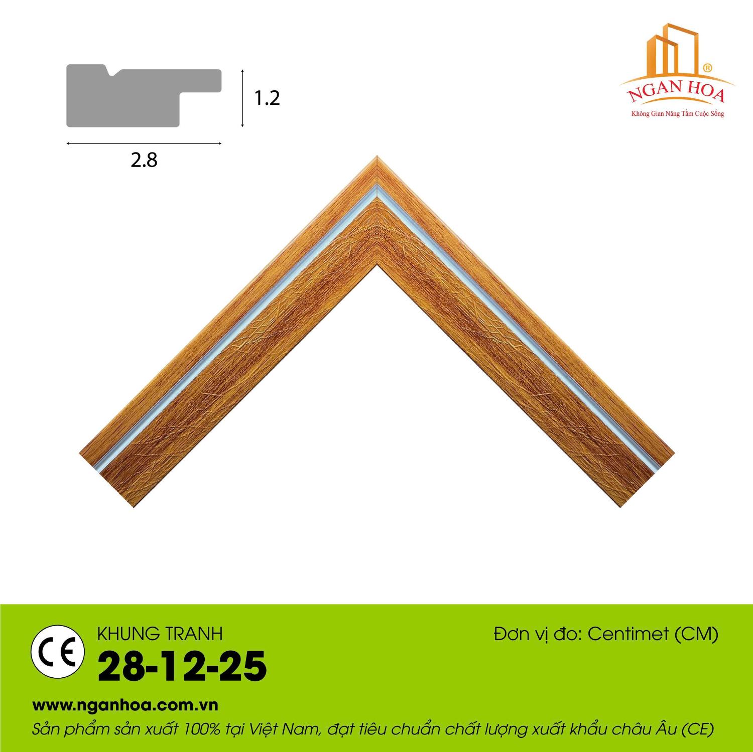 Phào khung tranh NH2812