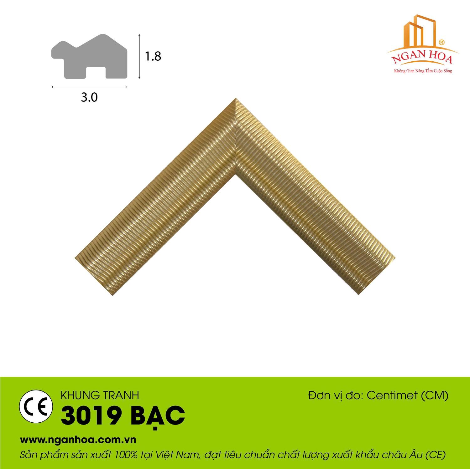 Phào khung tranh NH3019