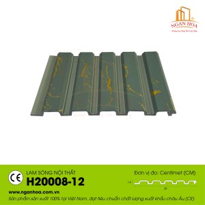 Tấm ốp lam sóng H20008-12