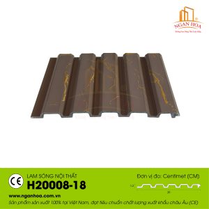 Tấm ốp lam sóng H20008-18